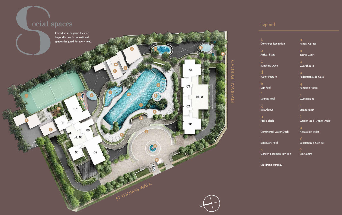 8 Saint Thomas Site Plan